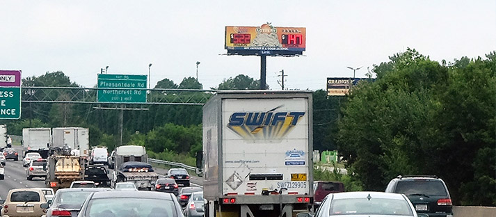Atlanta, Georgia Billboard Advertising