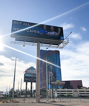 Vegas billboard